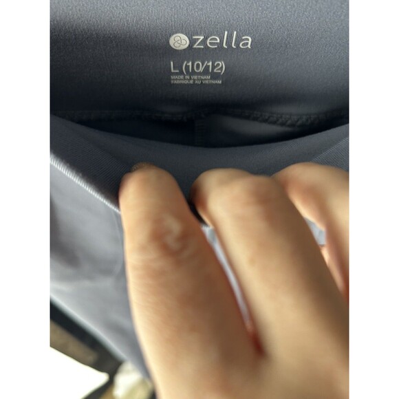 ZELLA GIRL Stretch Wide Leg Leggings Sz Lg (10/12) Polyester Blend - Picture 3 of 3